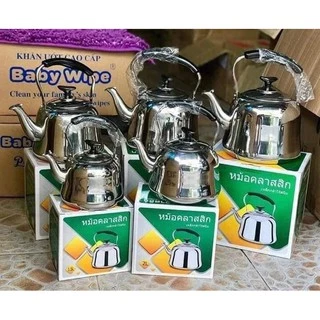 Ấm đun nước Bếp Gas - Bếp Từ inox Thái Lan 1L / 2L / 3L / 4L / 5L