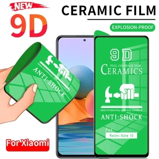 Kính cường lực dẻo 9D cho Xiaomi Mi 9T 10T 11T 12T 13T Pro 11 Lite Poco M3 M4 F3 F4 F5 X3 X4 X5 Redmi Note 7 8 9 9S 10 10S 11 11S 12 12S 13 9A 9C 10C 12C 13C