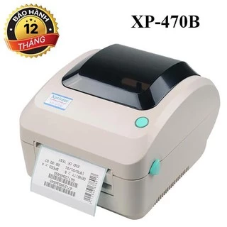 Máy in đơn hàng, in tem, in vận đơn TMĐT khổ 110mm Xprinter XP-470B cổng USB