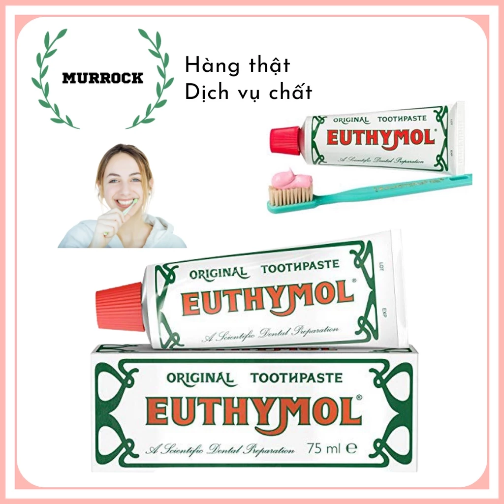 Kem đánh răng Euthymol Toothpaste 75ML UK [Date 8.2025]