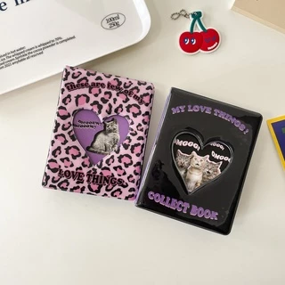 Sổ Card Kpop, Album Ảnh Love Things Leopard Collect Book