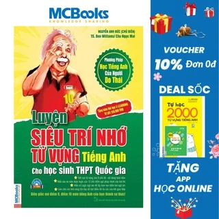 Sách - Luyện Siêu Trí Nhớ Từ Vựng Tiếng Anh Dành Cho Học Sinh THPT Quốc Gia