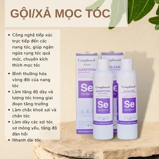 Bộ Gội - Xả - Xịt Tóc Compliment Kích thích mọc tóc, chống rụng tóc