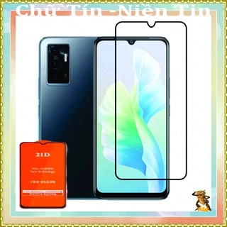 Mếng dán kính cường lực full màn hình, điện thoại vivo s1, S1pro, U10, U20 , V21, V23, V23e (tặng giấy lau)