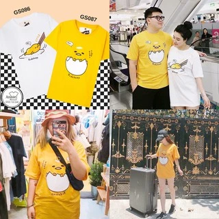 Áo thun hoạt hình Thái GUDETAMA GS086 GS087 | Shopee Việt Nam