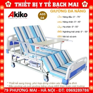 Giường Bệnh Nhân 4 Tay Quay Đa Năng Akiko A85-04