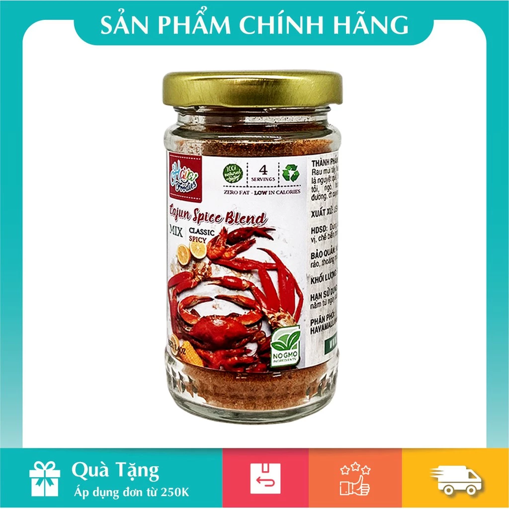 [HÀNG CHÍNH HÃNG] Bột Gia Vị Cajun – Cajun Spice Blend Powder