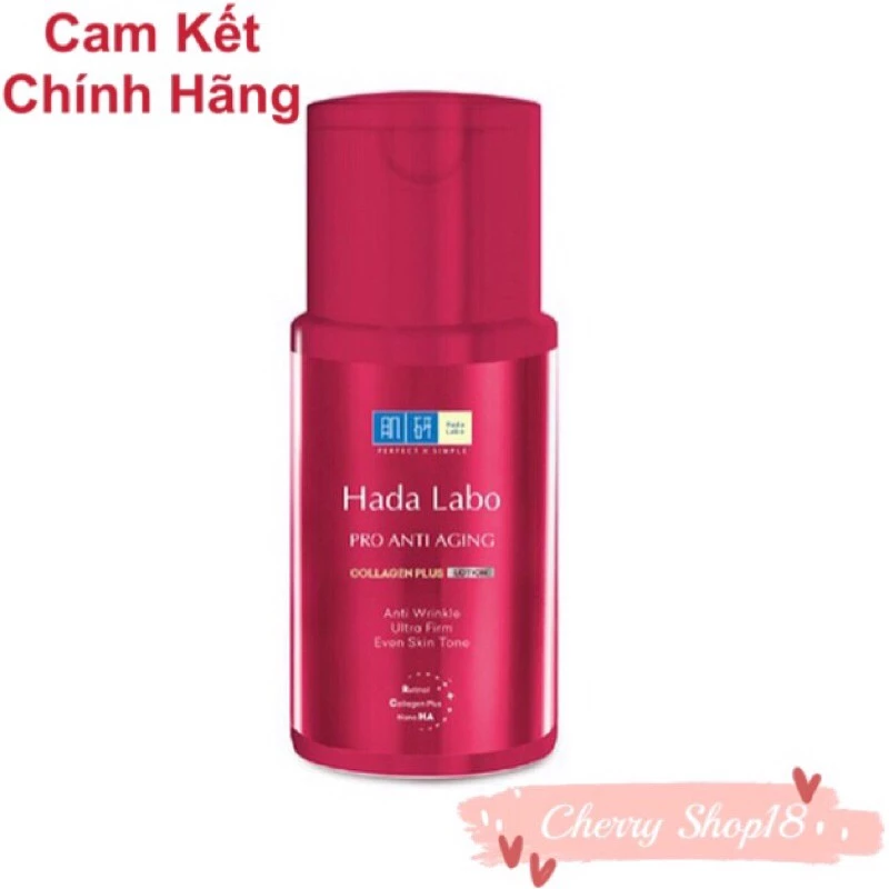 Dung dịch dưỡng chuyên biệt chống lão hoá Hadalabo Pro Anti Aging Lotion 100ml