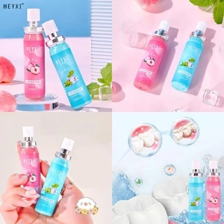 Xịt thơm miệng HEYXI vị đào/ bạc hà kháng khuẩn thơm mát dung tích 20ML