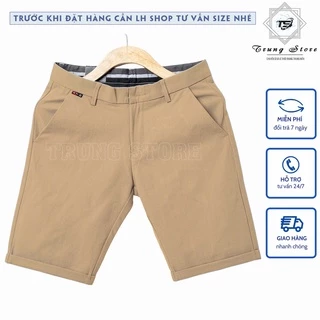 Quần Short Nam Cotton 2 Chiều 8 Màu Trẻ Trung Phong Cách Hàn Quốc