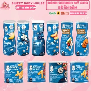 Bánh ăn dặm Gerber Mỹ 42g cho bé. Date 3/2025 - Sweet Baby House