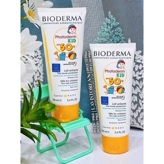 Kem Chống Nắng Cho Bé Bioderma Photoderm Kid Lait Coloré SPF 50+ 100ml