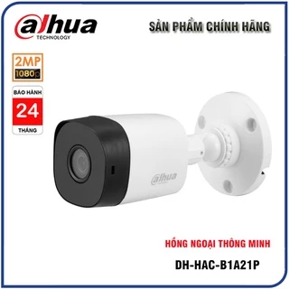 Camera Dahua Chính Hãng HAC-B1A21P  | Dahua HDCVI HFW1000R Kim loại, Hồng ngoại thông minh (Camera dùng cho đầu ghi)