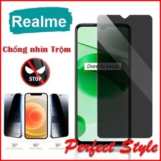 Cường lực chống nhìn trộm Realme 5 C35 C11 C20 C21y C15 Narzo 50a 50i 30A prime GT neo 2T Q3 pro C3 C15 C20 C25 C30 C30s