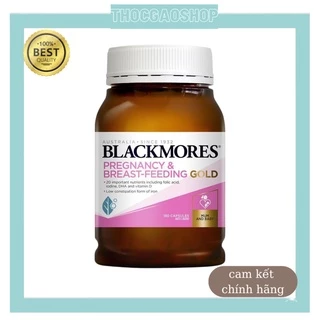 Vitamin tổng hợp Blackmores pregnancy & breast feeding gold cho mẹ bầu và mẹ sau sinh luôn khoẻ mạnh 180v