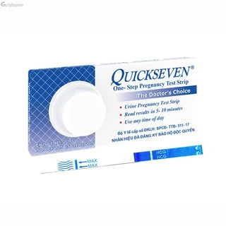 [CHÍNH HÃNG] Que thử thai nhanh Quickseven (Hộp 1 Que)