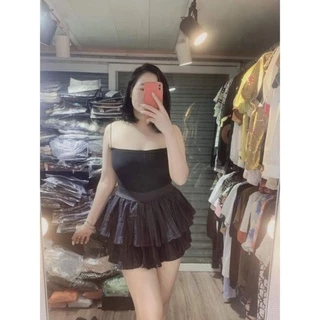 Áo 2 dây sợi bún Bigsize  45_120kg, áo croptop chất cotton 4 chiều mềm đẹp