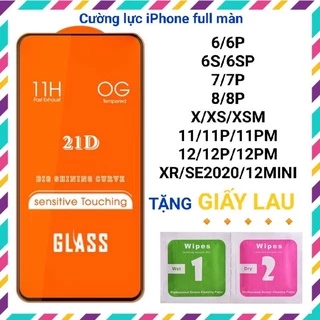 Cường lực iPhone full màn hình Neomo 21D