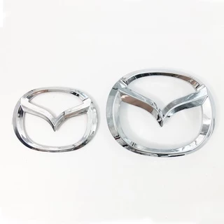 1 Miếng Dán Logo ABS Trang Trí Thân Xe Hơi Mazda