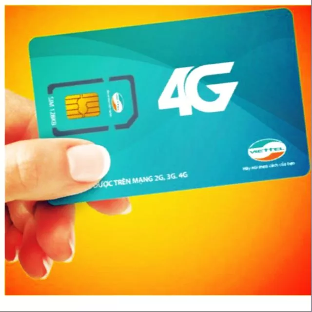 Sim Dcom 3G 4G viettel đa năng - Đăng kí được nhiều gói cước
