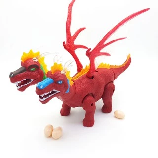 Hộp đồ chơi khủng long rồng có cánh 2 đầu đẻ trứng 2123 Dinosaur
