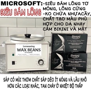 SÁP TẨY LÔNG TRIỆT LÔNG MICROSOFT SIÊU BÁM LÔNG 100g