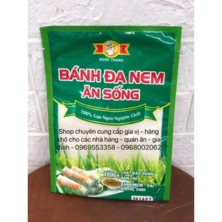 [ FREESHIP] 24 LÁ BÁNH ĐA NEM ĂN SỐNG NGỌC THANH VÀ DUY KHÁNH