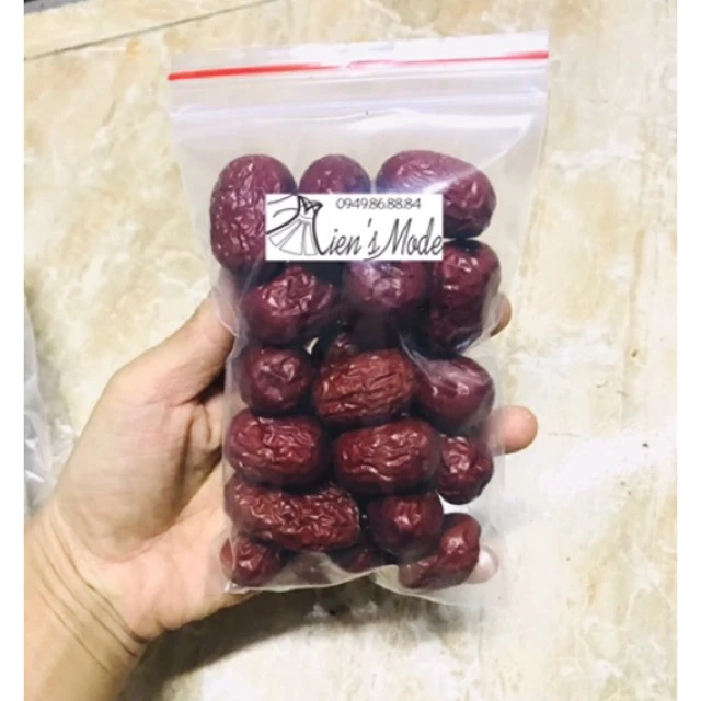 100gr Táo đỏ khô (táo tàu) Tân Cương