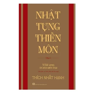 Sách Nhật Tụng Thiền Môn (Thích Nhất Hạnh) pn