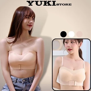 Áo ngực su cài trước nâng ngực không dây su lạnh YUKI STORE 469