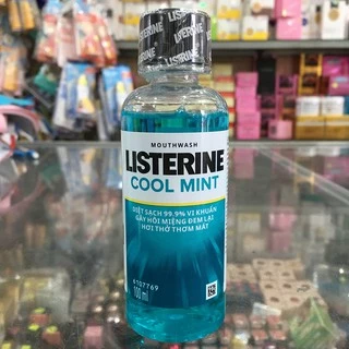 Nước súc miệng Listerine Cool Mint 100ml