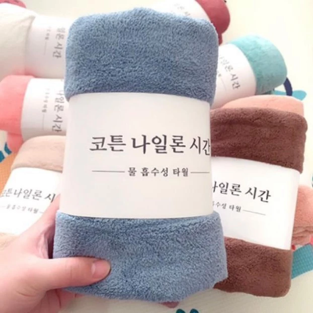 Khăn tắm Hàn Quốc 1m4*70cm chất bông mềm mại