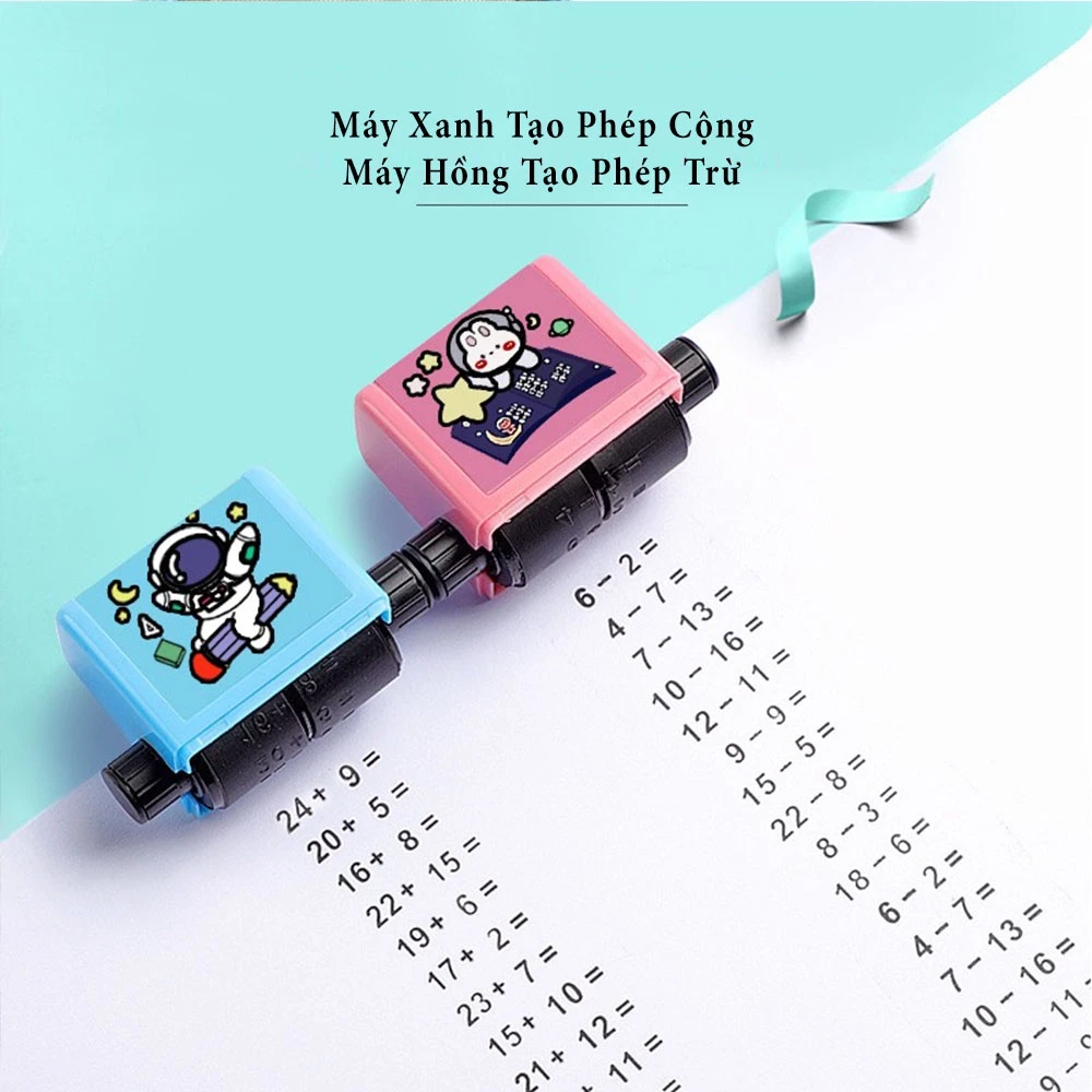 ( Có Sẵn ) Máy Tạo Phép Tính Cộng Trừ Cho Bé Tập Làm Phép Tính, Đồ Chơi Giáo Dục Cho Bé
