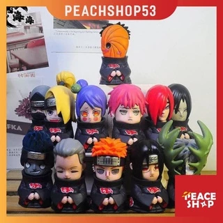 Mô Hình Naruto Akatsuki Chibi Siêu Nét - Anime Mini Itachi Obito Conan Nagato Figure - Đồ Chơi Giá Rẻ - Trang Trí MH18