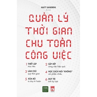 Sách - Quản Lý Thời Gian Chu Toàn Công Việc