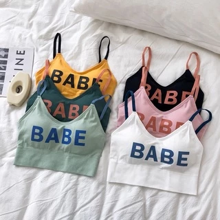 Áo bra tập gym Babe Croptop ba lỗ Tập Yoga Co Giãn Nâng Ngực  Lót Nữ DK6T504