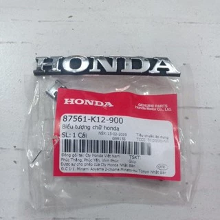 Tem logo Mặt Nạ Honda Lead 125 2013-2016 (87561K12900)