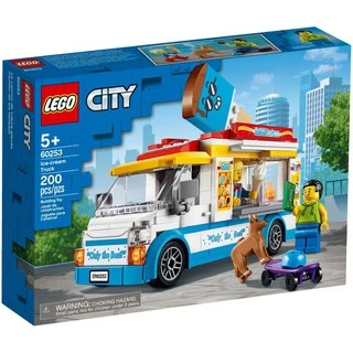 Lego City 60253 - Ice-cream Truck - Bộ xếp hình Lego Xe bán kem