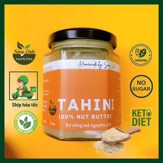 TAHINI BƠ VỪNG MÈ NGUYÊN CHẤT GIẢM CÂN  KHÔNG ĐƯỜNG SONG LINH FOOD