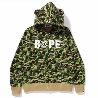 New BAPEee Classic Camouflage Hoodie Sweater Men Women Casual Sweater