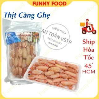 Thịt Càng Ghẹ Bóc Sẵn 250g –Thịt Càng Ghẹ Loại 1 Càng Lớn [Ship Hỏa Tốc HCM] – Funnyfood