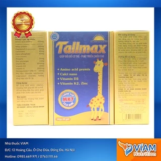 Tall Max - Bổ sung acid amin, vitamin, khoáng chất giúp bồi bổ cơ thể, hỗ trợ tăng hấp thu canxi