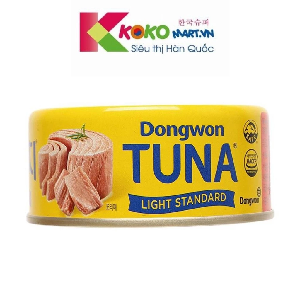 Cá ngừ hộp Light Standard Dongwon Hàn Quốc 250g