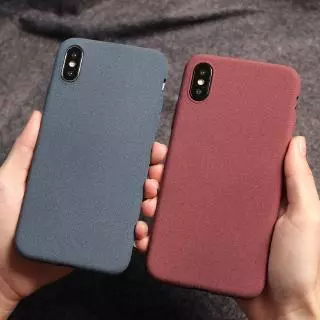 Ốp điện thoại TPU mềm màu nhám trơn chống in dấu vân tay cho iPhone 11 Pro Max XS MAX XR X 7 8 Plus