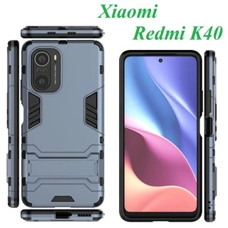 Ốp lưng Xiaomi Redmi K40 / K40 Pro / Poco F3 - Ốp lưng chống sốc Iron Man Siêu bền