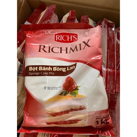 Bột bông lan Rich gói 1kg