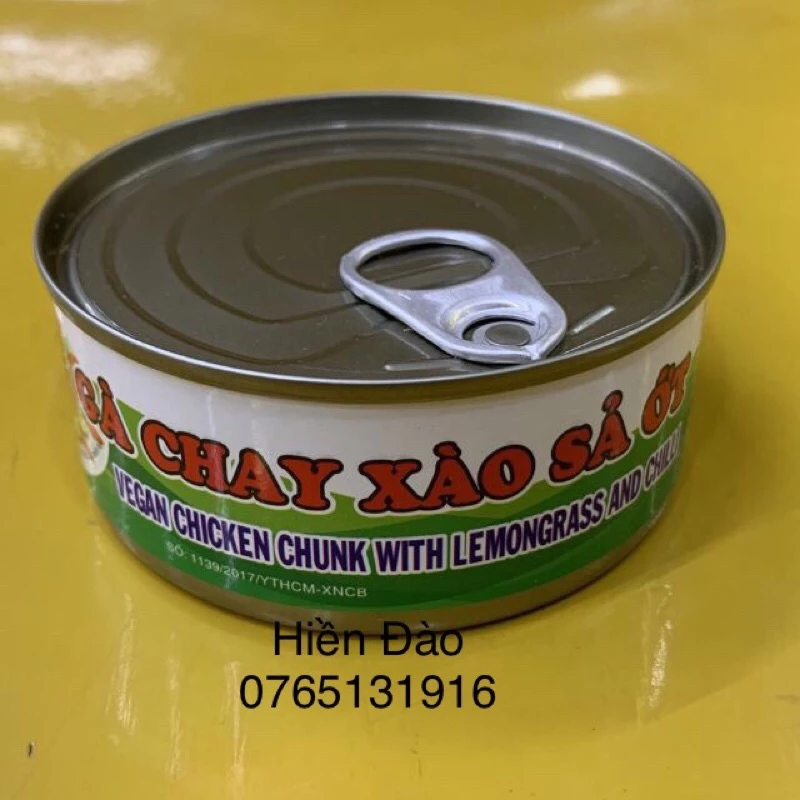 Gà Chay Xào Sả Ớt Âu Lạc 140 gr