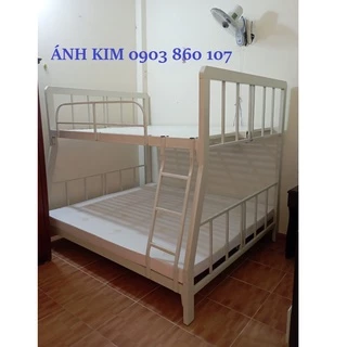 Giường tầng hộp big size trên 1m6 dưới 1m8 dài 2m - giường tầng gia đình nằm nhiều người