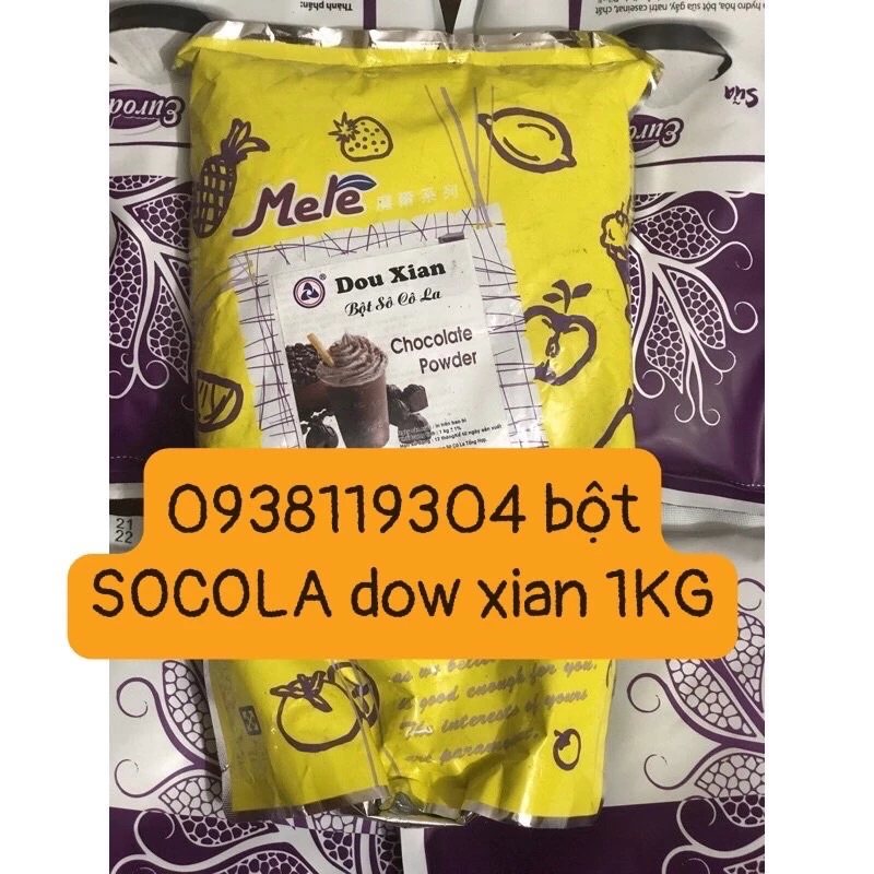 Bột Mele Socola dow xian 1kg pha trà sữa