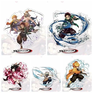 Mô hình Standee Kimetsu no Yaiba THANH GƯƠM DIỆT QUỶ Tượng Acrylic anime chibi mica trang trí trưng bày mô hình